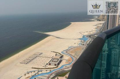 Apartment - 2 Bedrooms - 2 Bathrooms for sale in Corniche Tower - Ajman Corniche Road - Ajman Apartment - 2 Bedrooms - 2 Bathrooms for sale in Corniche Tower - Ajman Corniche Road - Ajman