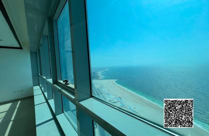 Apartment - 2 Bedrooms - 3 Bathrooms for rent in Corniche Tower - Ajman Corniche Road - Ajman