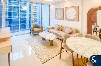 Apartment - 1 - 2 for rent in Waves Tower - Business Bay - Dubai