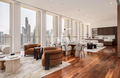 Apartment - 2 Bedrooms - 4 Bathrooms for rent in Residence 22 - Business Bay - Dubai