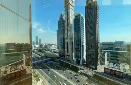 Half Floor - 1 Bedroom - 2 Bathrooms for rent in Al Moosa Towers - Sheikh Zayed Road - Dubai