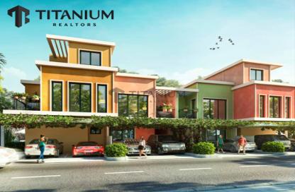 Townhouse - 4 - 3 for sale in Portofino - Damac Lagoons - Dubai