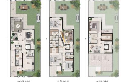 Townhouse - 4 Bedrooms - 5 Bathrooms for sale in Sharjah Sustainable City - Sharjah Townhouse - 4 Bedrooms - 5 Bathrooms for sale in Sharjah Sustainable City - Sharjah
