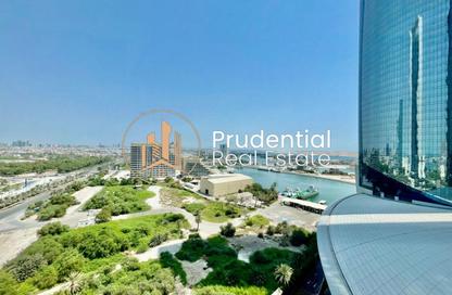 Apartment - 2 - 2 for rent in Etihad Tower 4 - Etihad Towers - Corniche Road - Abu Dhabi