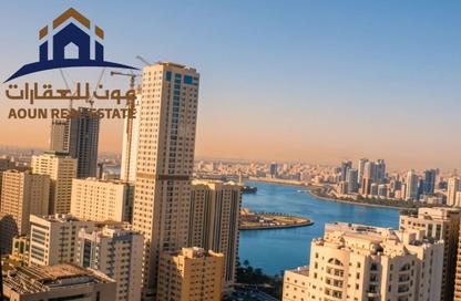 Apartment - 2 Bedrooms - 4 Bathrooms for rent in Al Khan Lagoon Tower - Al Khan Lagoon - Al Khan - Sharjah