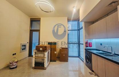 Apartment - Studio - 1 Bathroom for rent in Burj Ghaya - Al Jaddaf - Dubai