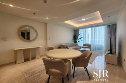 شقة - غرفة نوم - 2 حمامات للايجار في برج Palace Beach ريزيدنس 2 - بالاس بيتش ريزيدنس - إعمار بيتشفرونت - دبي هاربور - دبي