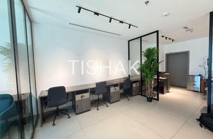 مكتب - استوديو للايجار في برج تماني - الخليج التجاري - دبي