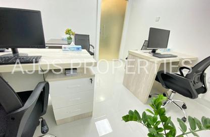 Office Space - Studio - 1 Bathroom for rent in Horizone Building - Port Saeed - Deira - Dubai