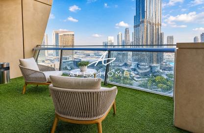 Apartment - 1 Bedroom - 2 Bathrooms for sale in Burj Vista Tower 1 - Burj Vista - Downtown Dubai - Dubai
