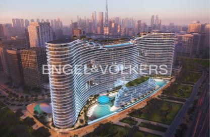 Apartment - Studio - 1 Bathroom for sale in Binghatti Aquarise - Business Bay - Dubai