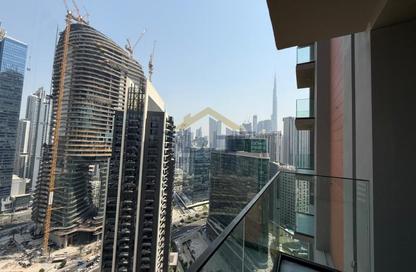 Apartment - Studio - 1 Bathroom for rent in Peninsula Two - Peninsula - Business Bay - Dubai