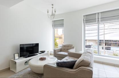 Apartment - 1 - 1 for rent in Blakely Tower - Park Island - Dubai Marina - Dubai