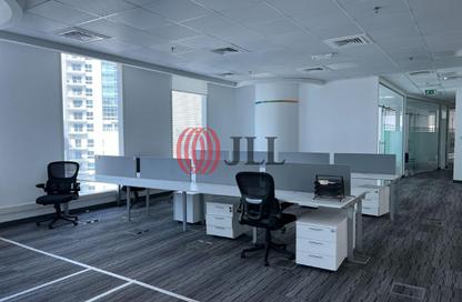 Office Space - Studio - 1 Bathroom for rent in The Bay Gate - Business Bay - Dubai