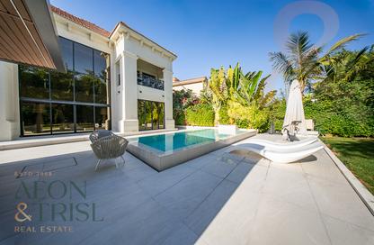 Villa - 4 - 5 for rent in Cluster 38 - Mediterranean Clusters - Jumeirah Islands - Dubai