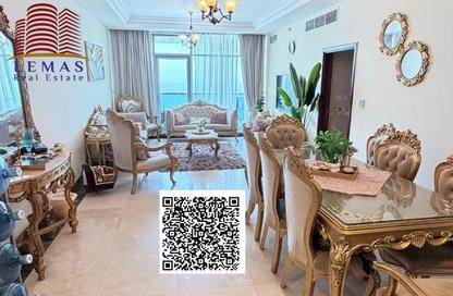 Apartment - 3 - 4 for rent in Ajman Corniche Residences - Ajman Corniche Road - Ajman