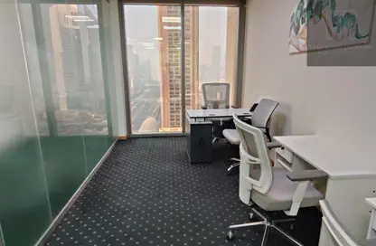 Office Space - Studio - 1 Bathroom for rent in Al Saqr Business Tower - Sheikh Zayed Road - Dubai