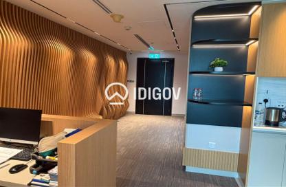 Office Space - Studio - 1 for rent in The Binary Tower - Business Bay - Dubai