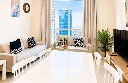 Duplex - 1 Bedroom - 2 Bathrooms for rent in Jumeirah Bay X1 - Jumeirah Bay Towers - JLT Cluster X - Jumeirah Lake Towers - Dubai