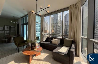 Apartment - 1 Bedroom - 2 Bathrooms for rent in Indigo Tower - JLT Cluster D - Jumeirah Lake Towers - Dubai