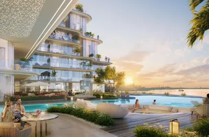 Apartment - 1 Bedroom - 2 Bathrooms for sale in Cotier House - Dubai Islands - Dubai
