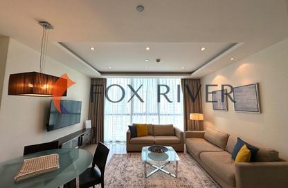 Apartment - 1 Bedroom - 2 Bathrooms for rent in Bonnington Tower - JLT Cluster J - Jumeirah Lake Towers - Dubai