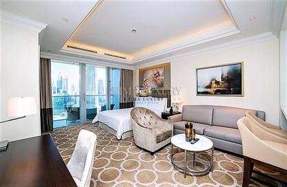 Apartment - Studio - 1 Bathroom for rent in Kempinski BLVD - Downtown Dubai - Dubai