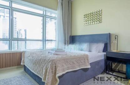 Apartment - Studio - 1 Bathroom for rent in Lake City Tower - JLT Cluster D - Jumeirah Lake Towers - Dubai