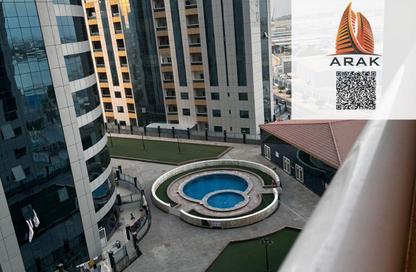 Apartment - 2 Bedrooms - 2 Bathrooms for rent in Orient Tower 1 - Orient Towers - Al Bustan - Ajman