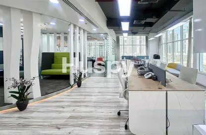 مكتب - استوديو للايجار في برج كلوفر - الخليج التجاري - دبي