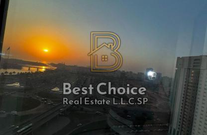 Office Space - Studio - 1 for rent in Ali Mousa Tower 1 - Al Majaz 2 - Al Majaz - Sharjah