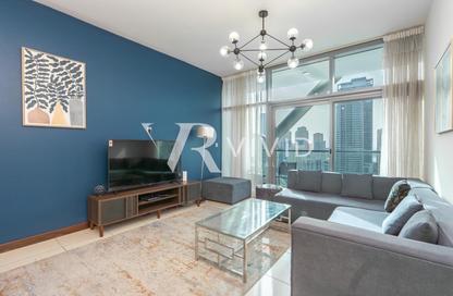 Apartment - 2 Bedrooms - 2 Bathrooms for rent in Indigo Tower - JLT Cluster D - Jumeirah Lake Towers - Dubai