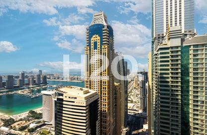 Apartment - 2 Bedrooms - 2 Bathrooms for rent in The Torch - Dubai Marina - Dubai