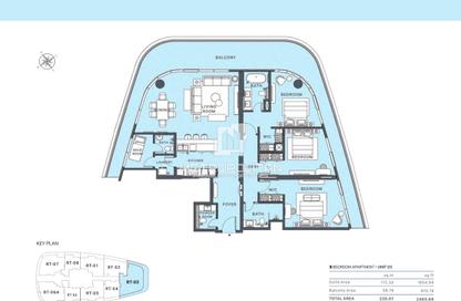 Apartment - 3 Bedrooms - 4 Bathrooms for sale in Danah Bay - Al Marjan Island - Ras Al Khaimah Apartment - 3 Bedrooms - 4 Bathrooms for sale in Danah Bay - Al Marjan Island - Ras Al Khaimah