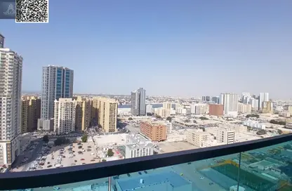 Apartment - 1 Bedroom - 2 Bathrooms for rent in Gulfa Towers - Al Rashidiya 1 - Al Rashidiya - Ajman