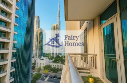 شقة - غرفة نوم - 1 حمام للايجار في بوليفارد سنترال 1 - أبراج بوليفارد سنترال - وسط مدينة دبي - دبي