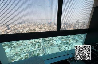 Apartment - 1 Bedroom - 1 Bathroom for rent in Corniche Tower - Ajman Corniche Road - Ajman