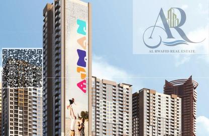 Apartment - 1 - 2 for sale in Ajman One - Phase 2 - Ajman Downtown - Ajman