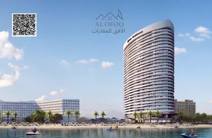 Apartment - 1 Bedroom - 2 Bathrooms for sale in Mawjan Tower - Ajman Corniche Road - Ajman