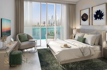Apartment - 2 - 2 for sale in Beachgate by Address - Emaar Beachfront - Dubai Harbour - Dubai