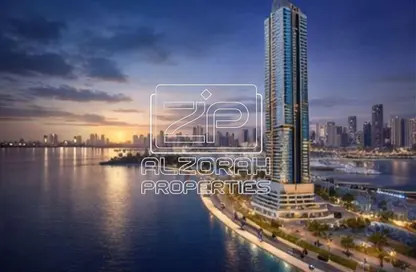 Apartment - 2 Bedrooms - 4 Bathrooms for sale in Faradis Tower - Al Mamzar - Sharjah - Sharjah