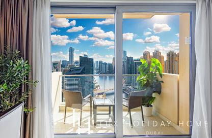 Apartment - Studio - 1 for rent in JW Marriott Hotel Marina - Dubai Marina - Dubai