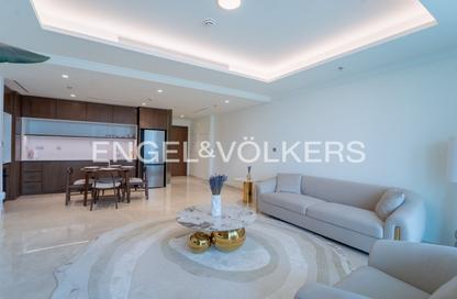 Apartment - 1 - 1 for rent in Palace Beach Residence Tower 2 - Palace Beach Residence - Emaar Beachfront - Dubai Harbour - Dubai