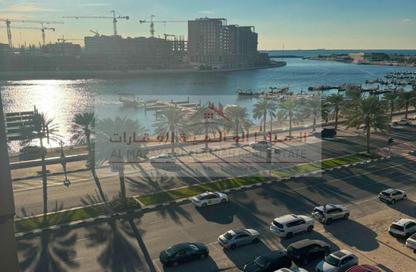 Apartment - Studio - 1 for rent in Beach Tower 1 - Al Khan Lagoon - Al Khan - Sharjah