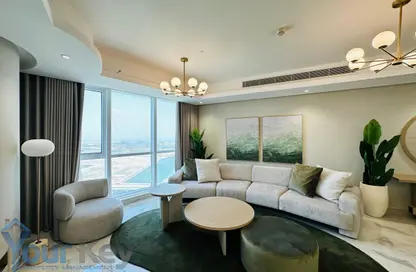 Apartment - 1 Bedroom - 2 Bathrooms for rent in Leaf Tower - Tamouh - Al Reem Island - Abu Dhabi Apartment - 1 Bedroom - 2 Bathrooms for rent in Leaf Tower - Tamouh - Al Reem Island - Abu Dhabi