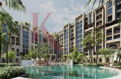 شقة - 2 غرف نوم - 3 حمامات للبيع في منتجع وإقامة باب القصر 19 - منتجع باب القصر ريزيدنس - مدينة مصدر - أبوظبي