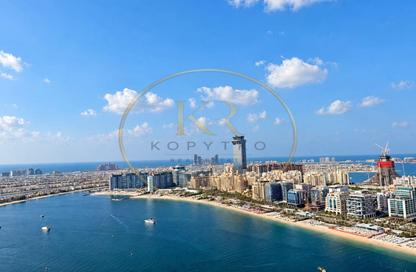 Apartment - 2 - 2 for rent in Palace Beach Residence Tower 2 - Palace Beach Residence - Emaar Beachfront - Dubai Harbour - Dubai