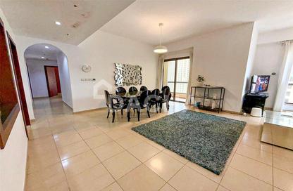 Apartment - 2 Bedrooms - 3 Bathrooms for rent in Rimal 3 - Rimal - Jumeirah Beach Residence - Dubai