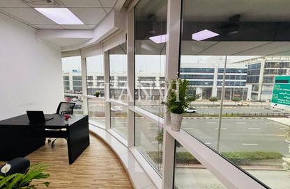 Office Space - Studio - 1 Bathroom for rent in Business Atrium Building - Oud Metha - Bur Dubai - Dubai