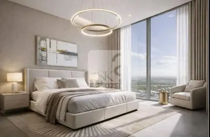 شقة - غرفة نوم - 1 حمام للبيع في سكاي فيو سولير - شوبا هارتلاند الثانية - بو كدرة - دبي